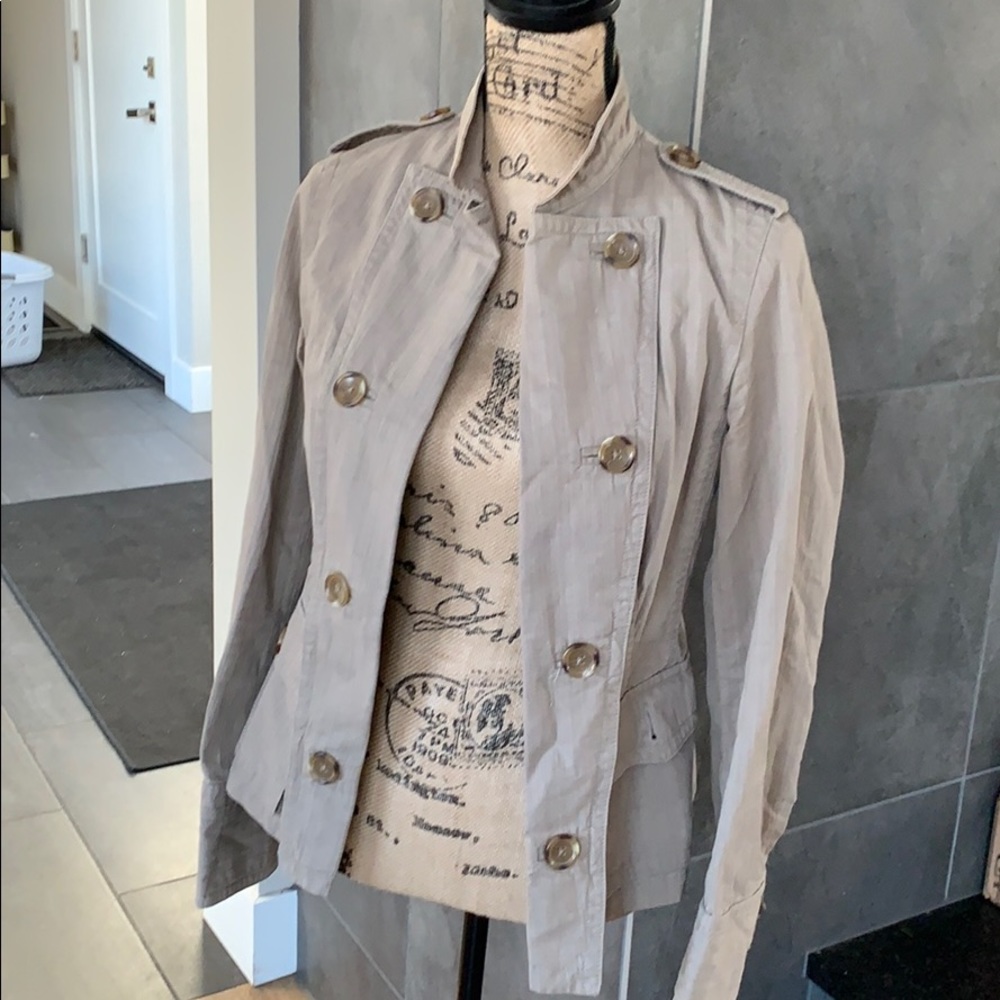 Banana Republic Military Style Blazer